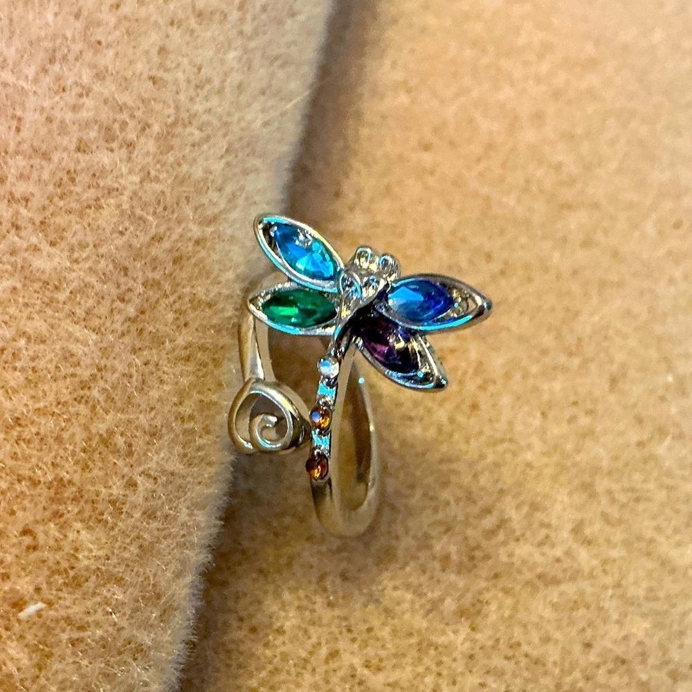 Beautiful Dragonfly adjustable ring, 
Brand New!
